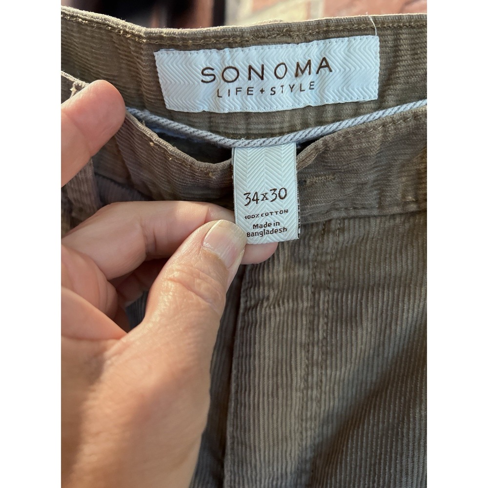 SONOMA GOODS FOR LIFE • PANTS Size 34/30 • Good condition - Picture 3 of 8